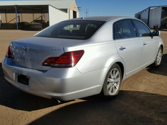 4T1BK36B89U327762 - 2009 TOYOTA AVALON XL SILVER photo 4