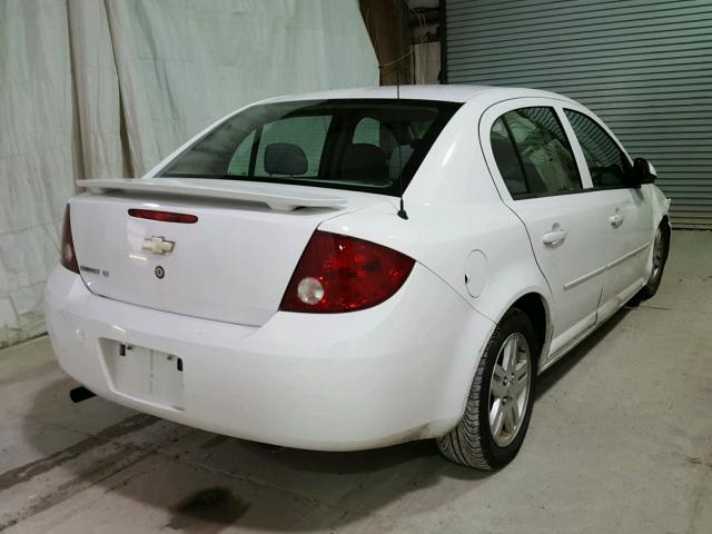 1G1AL55F867674153 - 2006 CHEVROLET COBALT LT WHITE photo 4