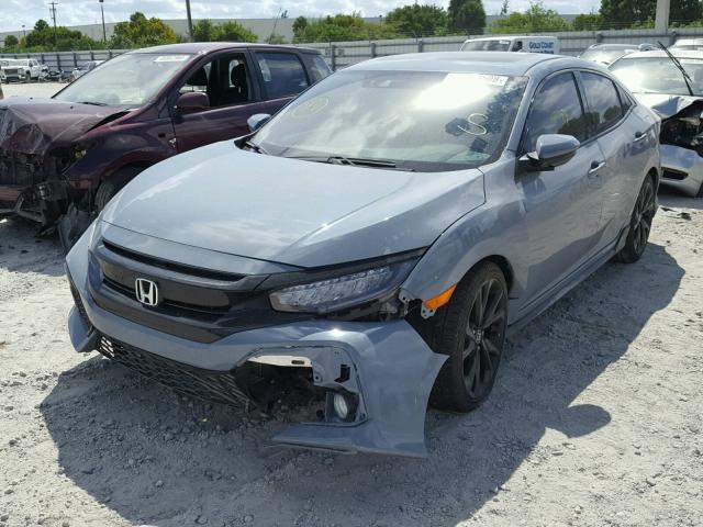 SHHFK7H98HU222667 - 2017 HONDA CIVIC SPOR Mavi foto 2