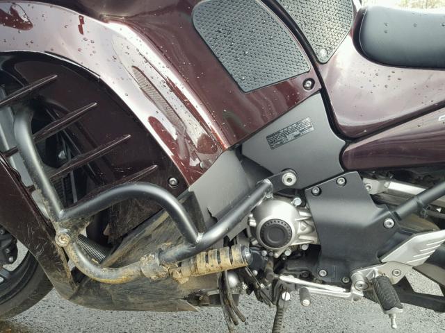 JKBZGNC16CA016650 - 2012 KAWASAKI ZG1400 C BURGUNDY photo 7