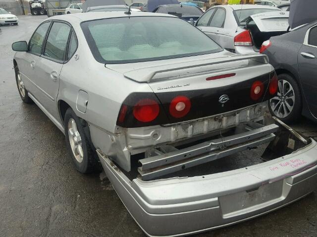 2G1WH52K259239828 - 2005 CHEVROLET IMPALA LS SILVER photo 3