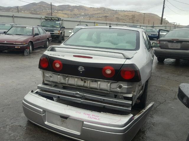 2G1WH52K259239828 - 2005 CHEVROLET IMPALA LS SILVER photo 4