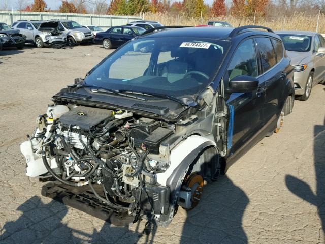 1FMCU0GD6HUC86267 - 2017 FORD ESCAPE SE GRAY photo 2