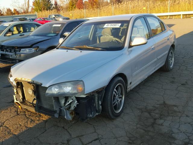 KMHDN46D06U259346 - 2006 HYUNDAI ELANTRA GL SILVER photo 2