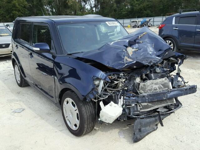 JTLKE50E081031861 - 2008 TOYOTA SCION XB BLUE photo 1