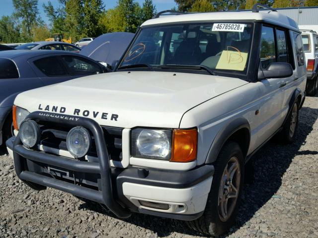 SALTY1244YA233504 - 2000 LAND ROVER DISCOVERY WHITE photo 2