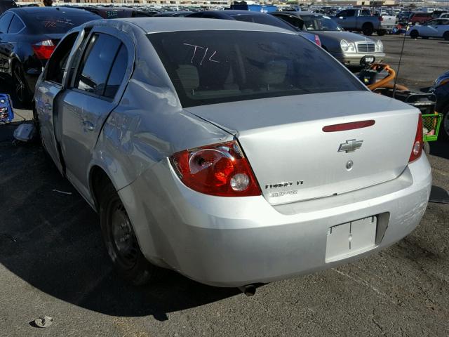 1G1AL55F577122028 - 2007 CHEVROLET COBALT LT SILVER photo 3