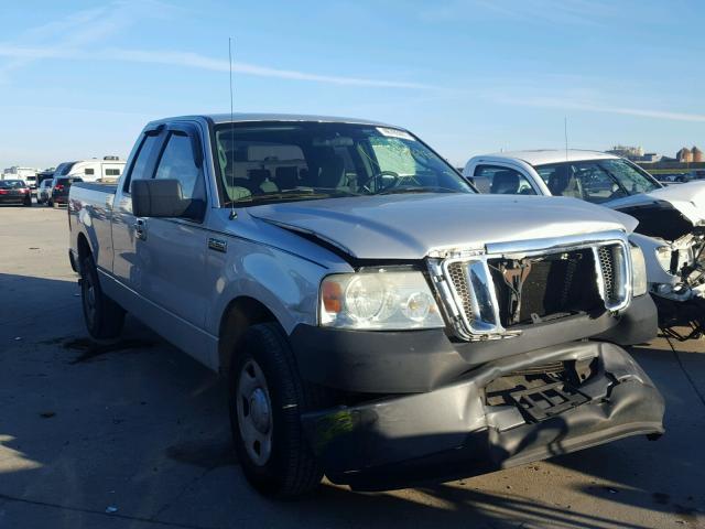 1FTRX12W38FB64507 - 2008 FORD F150 SILVER photo 1