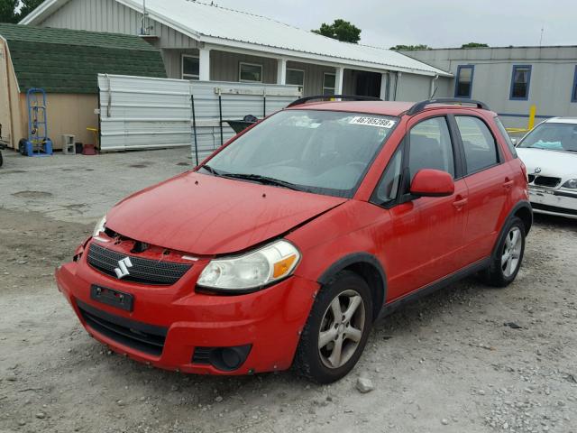 JS2YA413385103756 - 2008 SUZUKI SX4 BASE RED photo 2