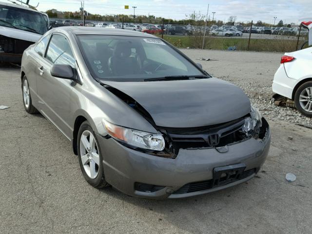 2HGFG12867H576004 - 2007 HONDA CIVIC EX GRAY photo 1