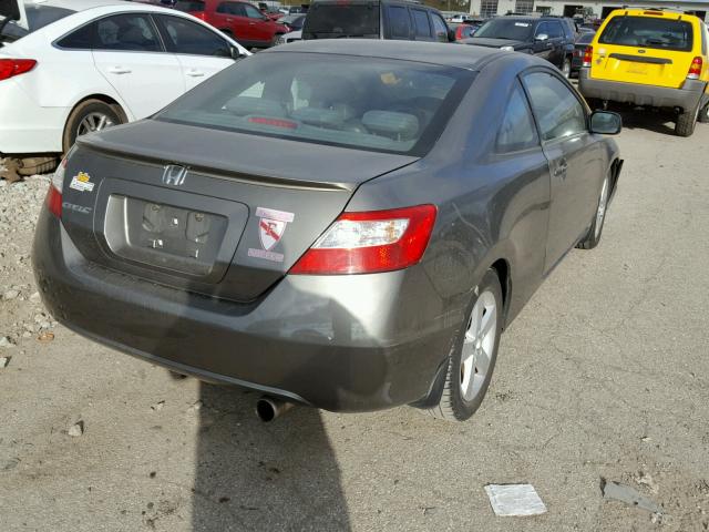 2HGFG12867H576004 - 2007 HONDA CIVIC EX Gri fotoğraf 4