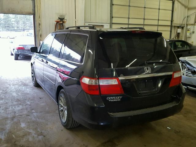 5FNRL38846B008011 - 2006 HONDA ODYSSEY TO BLACK photo 3