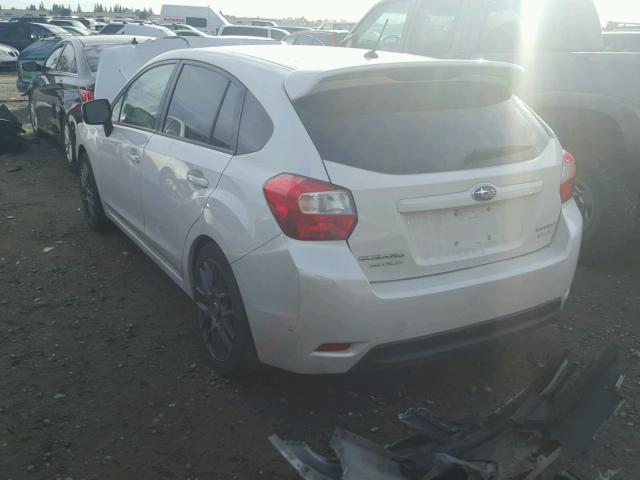 JF1GPAA62E9307116 - 2014 SUBARU IMPREZA BA WHITE photo 3