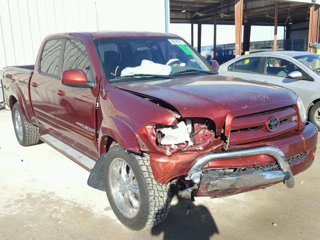 5TBET38136S539089 - 2006 TOYOTA TUNDRA DOU MAROON photo 1