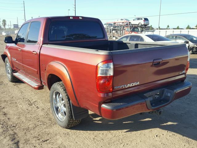 5TBET38136S539089 - 2006 TOYOTA TUNDRA DOU MAROON photo 3