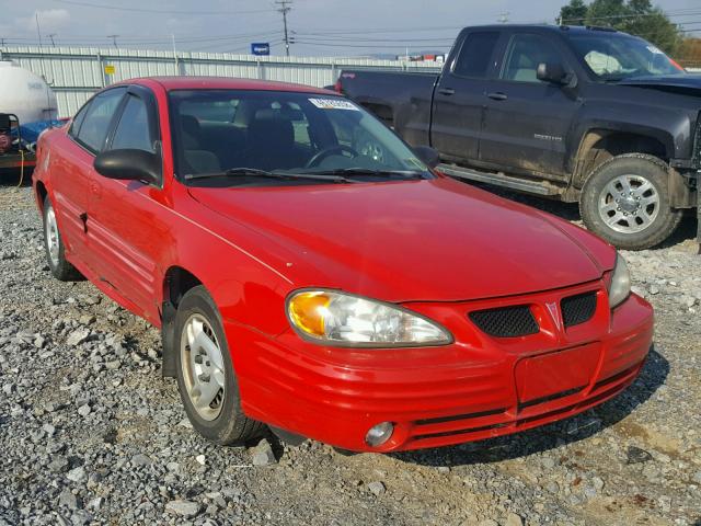 1G2NF52F82C246738 - 2002 PONTIAC GRAND AM S RED photo 1