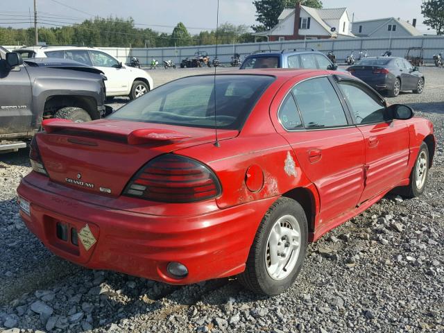 1G2NF52F82C246738 - 2002 PONTIAC GRAND AM S RED photo 4
