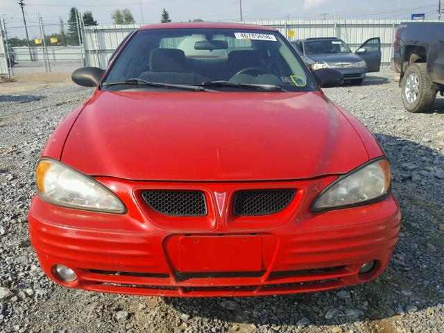 1G2NF52F82C246738 - 2002 PONTIAC GRAND AM S RED photo 9