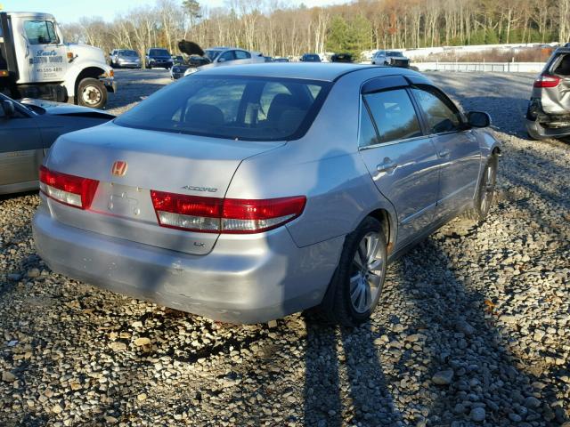 1HGCM56324A093296 - 2004 HONDA ACCORD LX SILVER photo 4