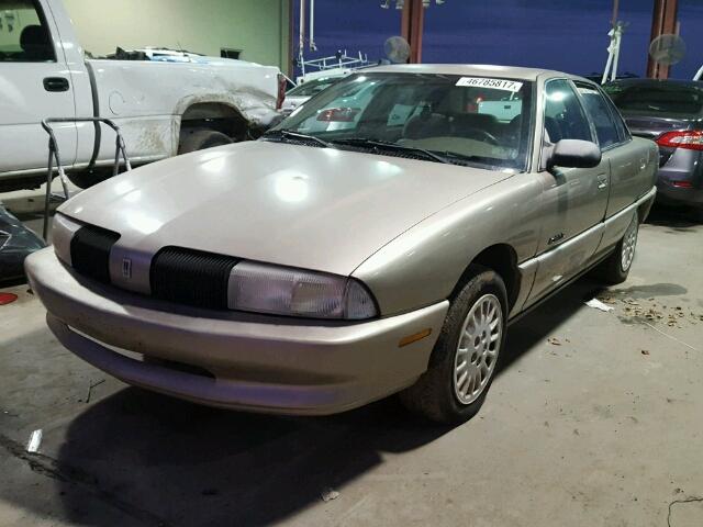 1G3NL52M6WM303117 - 1998 OLDSMOBILE ACHIEVA TAN photo 2