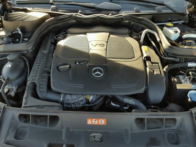 WDDGJ5HB4CF784012 - 2012 MERCEDES-BENZ C 350 BLACK photo 7