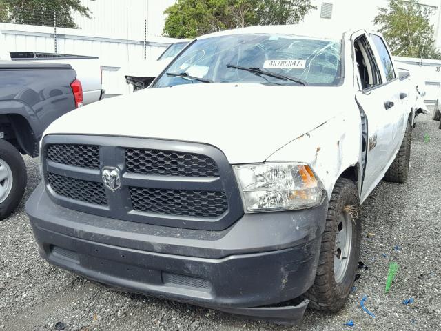 1C6RR6KG6GS148895 - 2016 RAM 1500 ST WHITE photo 2