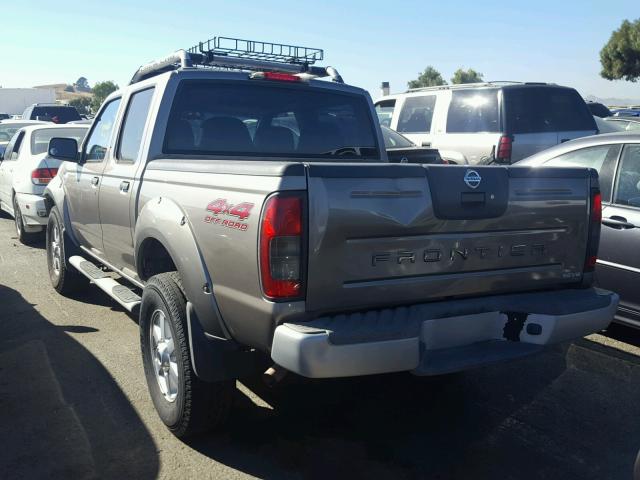 1N6ED27YX3C457366 - 2003 NISSAN FRONTIER C TAN photo 3