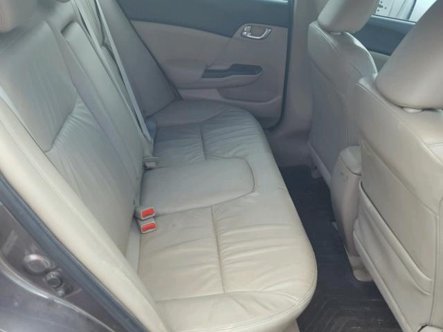 19XFB2F98CE089690 - 2012 HONDA CIVIC EXL ნაცრისფერი ფოტო 6