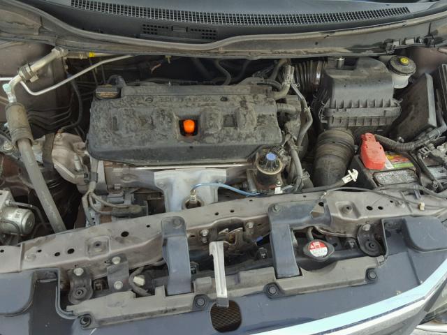 19XFB2F98CE089690 - 2012 HONDA CIVIC EXL ნაცრისფერი ფოტო 7