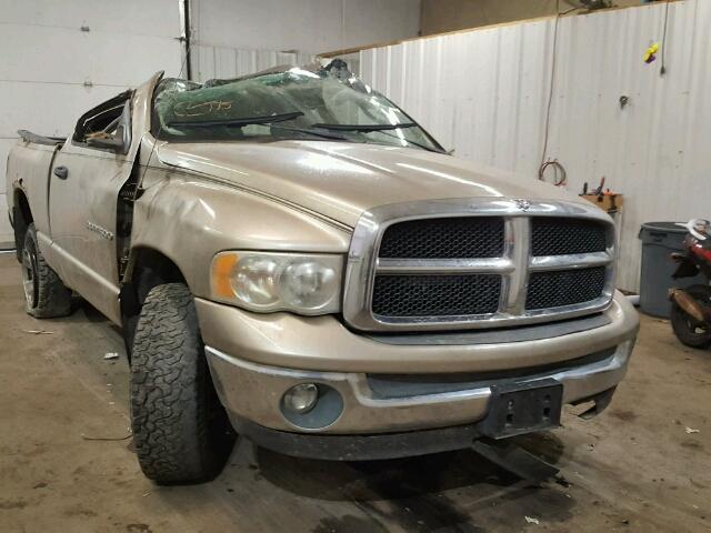 1D7HU16NX3J504740 - 2003 DODGE RAM 1500 S GOLD photo 1