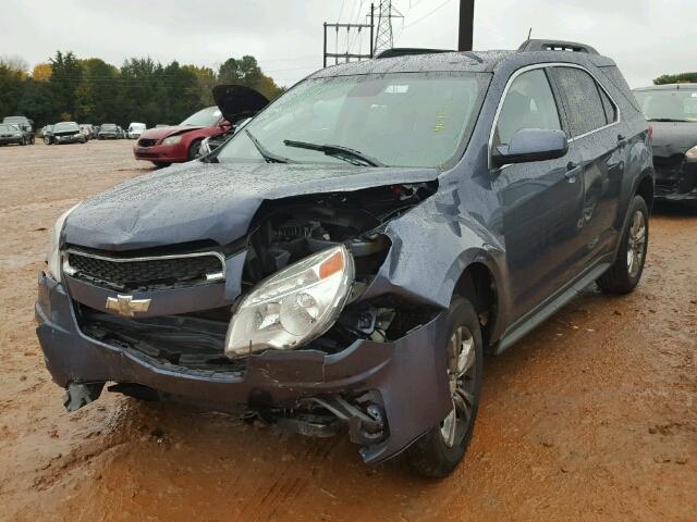 2GNALBEK6E6185520 - 2014 CHEVROLET EQUINOX LT BLUE photo 2