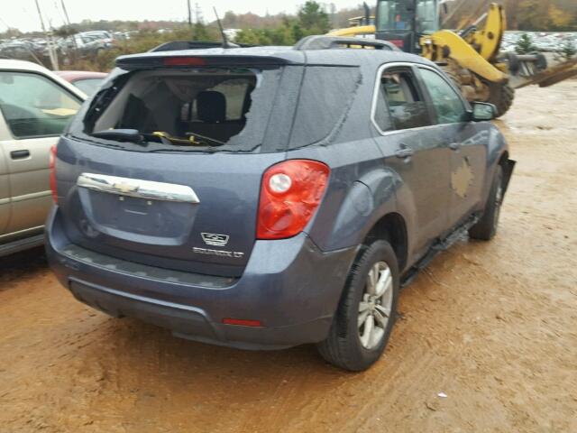 2GNALBEK6E6185520 - 2014 CHEVROLET EQUINOX LT BLUE photo 4