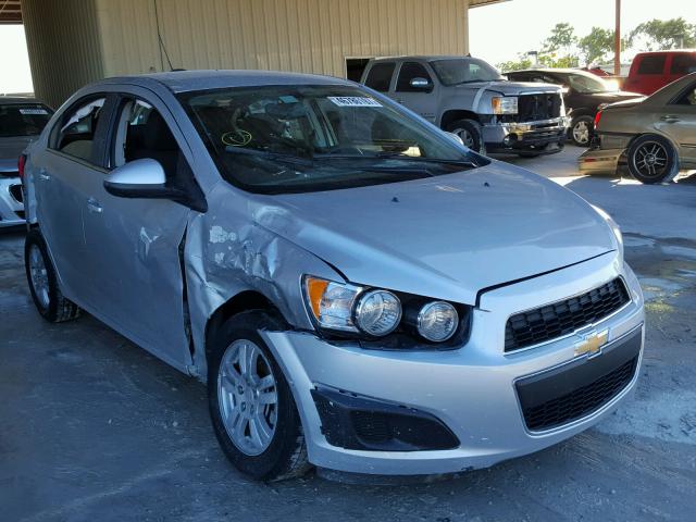 1G1JC5SH2F4207561 - 2015 CHEVROLET SONIC LT SILVER photo 1