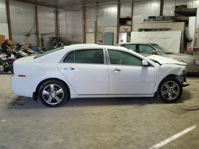 1G1ZD5EU7CF350742 - 2012 CHEVROLET MALIBU 2LT WHITE photo 9