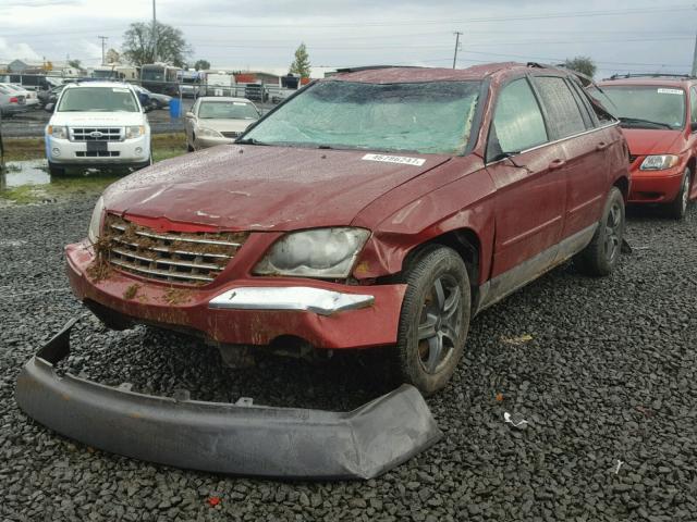 2C8GF68454R549324 - 2004 CHRYSLER PACIFICA RED photo 2