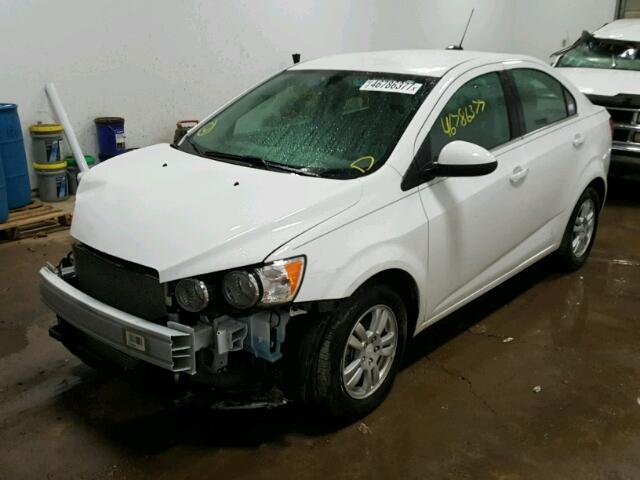 1G1JC5SB0G4179479 - 2016 CHEVROLET SONIC LT WHITE photo 2