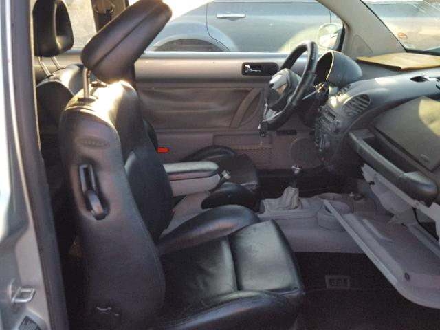 3VWED21C91M477407 - 2001 VOLKSWAGEN NEW BEETLE Gümüş foto 5