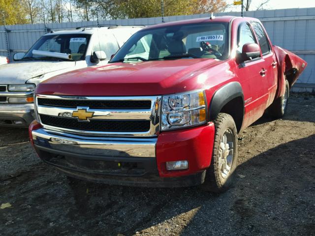 3GCEK13Y67G526159 - 2007 CHEVROLET SILVERADO RED photo 2