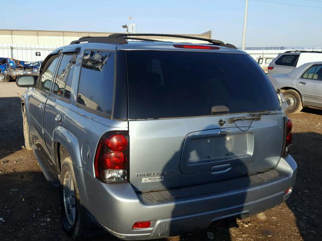 1GNDT13S462287178 - 2006 CHEVROLET TRAILBLAZE BLUE photo 3