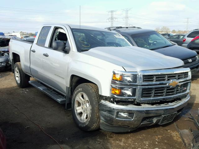 1GCVKREC8EZ332665 - 2014 CHEVROLET SILVERADO SILVER photo 1