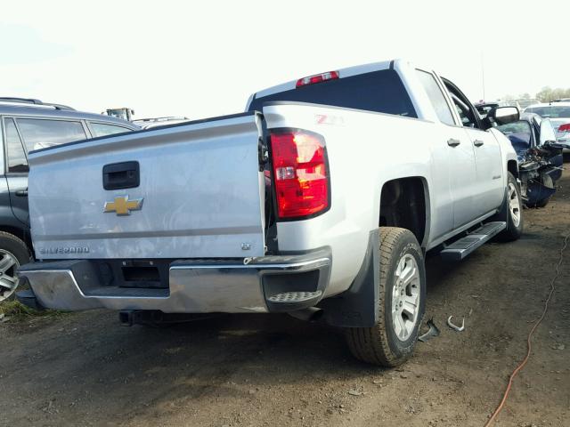 1GCVKREC8EZ332665 - 2014 CHEVROLET SILVERADO SILVER photo 4