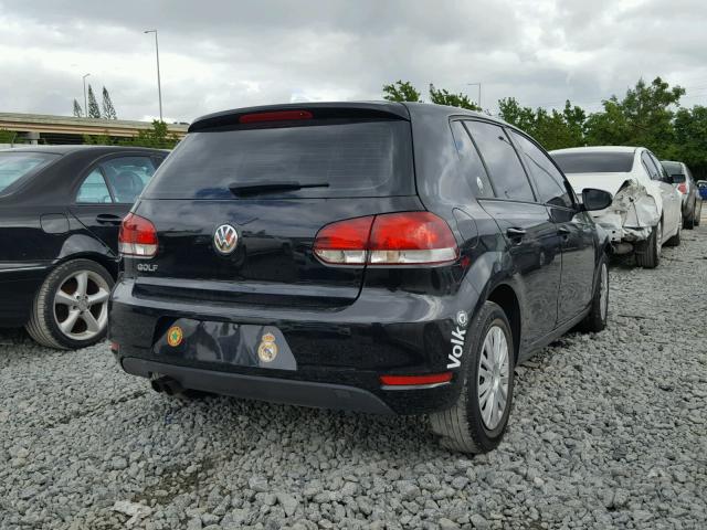 WVWDB7AJ3DW117215 - 2013 VOLKSWAGEN GOLF 黑色 照片 4