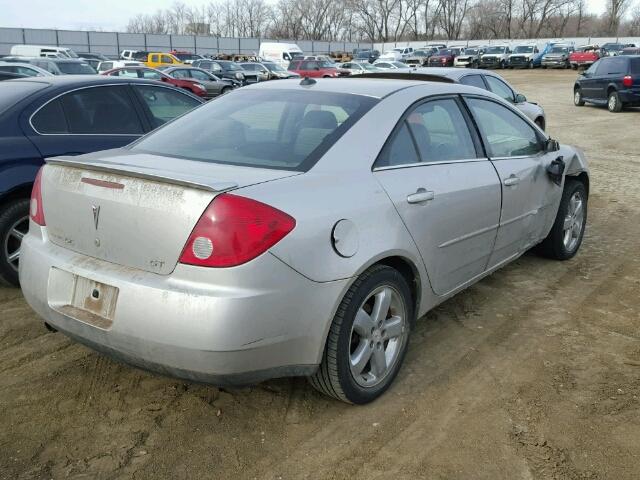 1G2ZH528054113094 - 2005 PONTIAC G6 GT SILVER photo 4