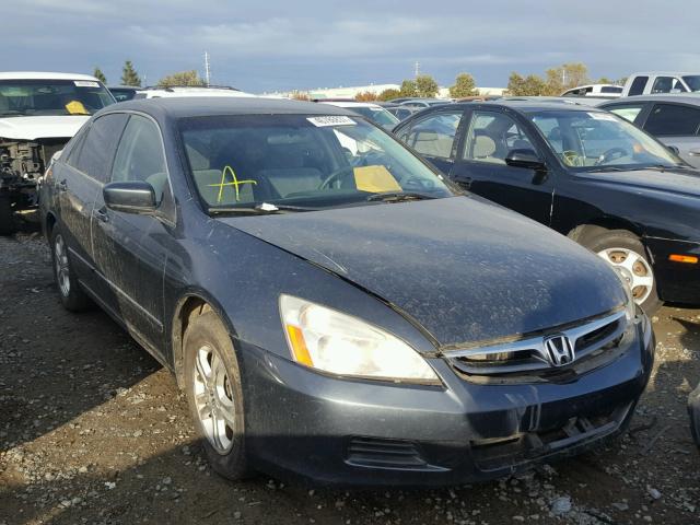 JHMCM56357C013396 - 2007 HONDA ACCORD SE GRAY photo 1