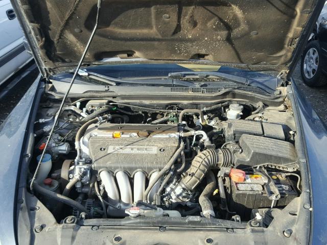 JHMCM56357C013396 - 2007 HONDA ACCORD SE GRAY photo 7