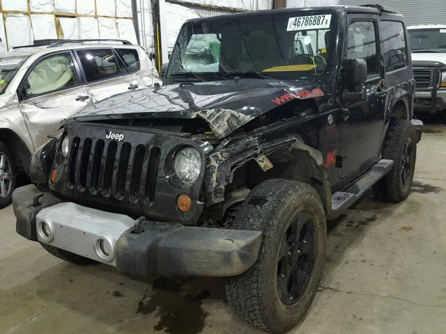 1J4AA5D16AL131400 - 2010 JEEP WRANGLER S BLACK photo 2