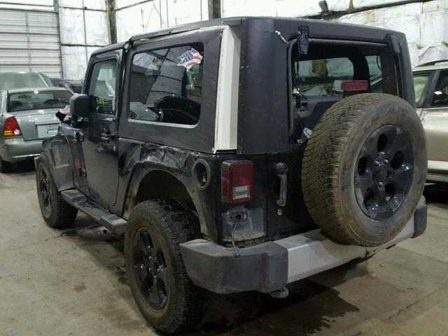 1J4AA5D16AL131400 - 2010 JEEP WRANGLER S BLACK photo 3