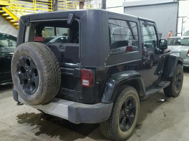 1J4AA5D16AL131400 - 2010 JEEP WRANGLER S BLACK photo 4