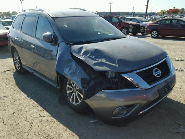 5N1AR2MN7GC646457 - 2016 NISSAN PATHFINDER GRAY photo 1