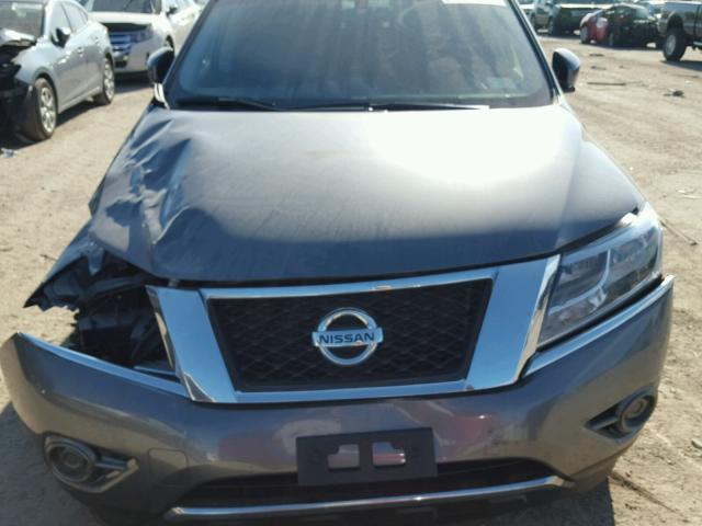 5N1AR2MN7GC646457 - 2016 NISSAN PATHFINDER GRAY photo 7